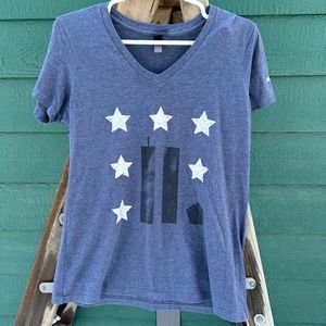 Mission43.org Stars and Stripes t shirt